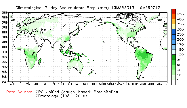 7-day Normal Precipitation (millimeters)