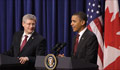 President Obama and Prime Minister Harper, February 2011 (Credit: White House)