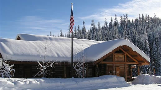 Lolo Pass Visitor Center by Dale Dufour.