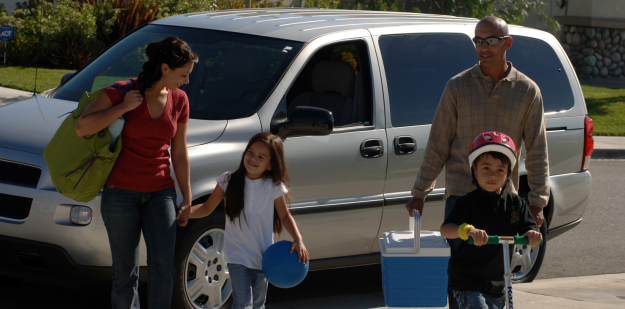 Family Living in Army Housing Area