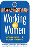 Working for Women Your Job Your Rights logo