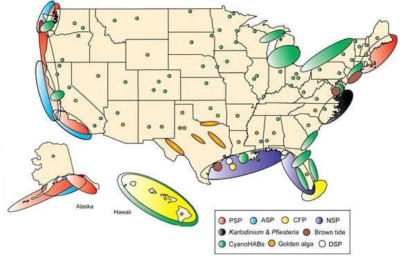 HAB map of US