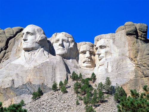 Mt Rushmore. Click through for image source.