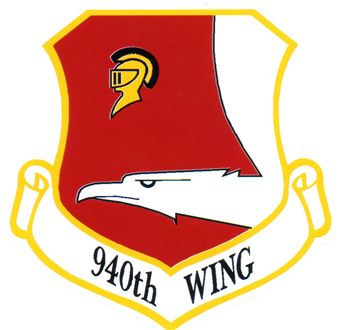 940th Wing Patch