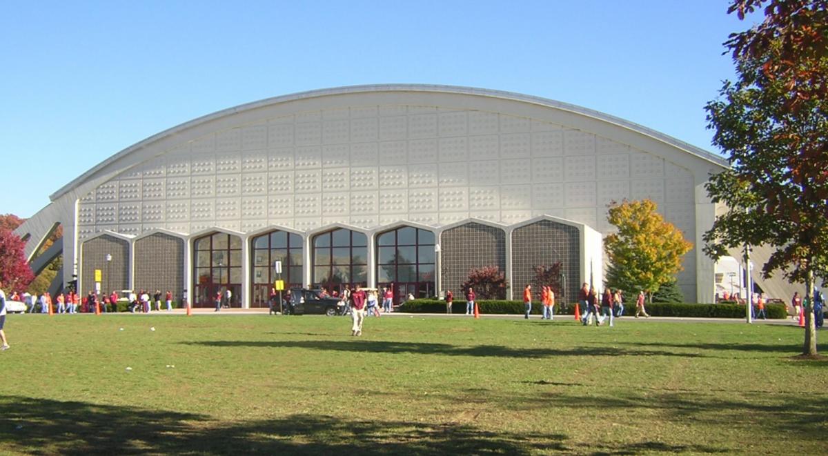 Wide exterior photo of a building