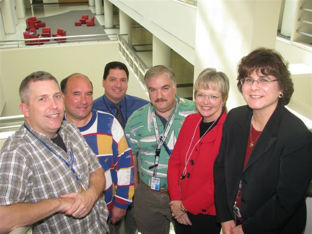 The NDC Bloggers (pictured from left to right): Neil Carmichael, Don McIlwain, David Mengel, AJ Daverede, Sheryl Shenberger, and Madeline Proctor