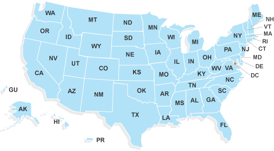 United States Image Map