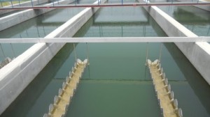 A purification plant in Ghana
