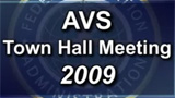 AVS November 2009 Town-hall Meeting