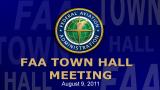 FAA Town Hall  -  August 9