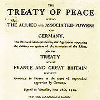 Treaty of Versailles