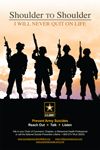 Shoulder To Shoulder - Army Suicide Prevention Poster