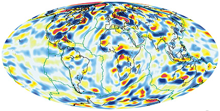 Scalar magnetic anomaly map