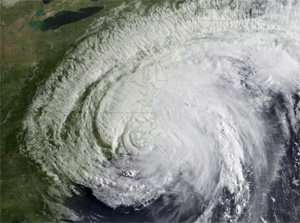 Hurricane Irene.