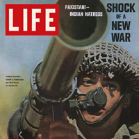 Life Magazine cover depicting India-Pakistan War