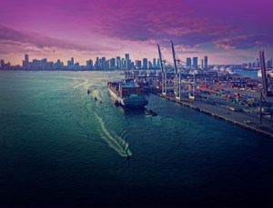 In 2010, the Port of Miami handled $36 billion in merchandise exports. The new foreign trade zone will boost this figure in the future (Photo PortMiami)