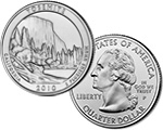 2010 Yosemite Uncirculated Quarter