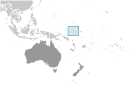 Location of Nauru