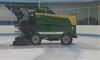 Photo of an electric Zamboni ice resurfacer.