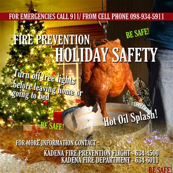 Kadena offers holiday safety message