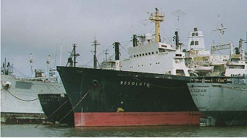 Resolute Port Bow In Fleet
