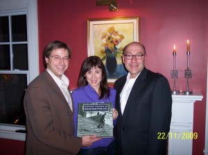 The Ambassador at dinner with Premier Graham of New Brunswick and his wife Roxanne Reeves 