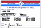 Medicare card. - Click to enlarge in new window.