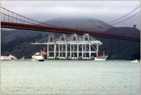 Golden Gate Bridge in San Francisco.  Photo: Michael Gallagher, OCS