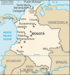 Map of Colombia (Courtesy: University of Texas)