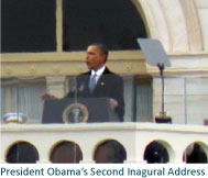 President Obama’s Second Inagural Address