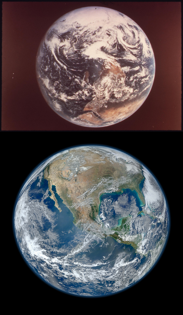 Earth Then and Now for Documerica and State of the Environment.