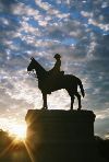 As you walk this route, you will experience the rich architectural styles that set Fort Riley apart from most Army installations.  The buildings are of native limestone and attest to the fort’s permanence and service to the nation.  We hope your tour will be enjoyable as well as educational.