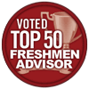 Top 50 Freshmen Advisor Award