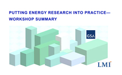 Report Cover for Putting Energy Research Into Practice--Workshop Summary