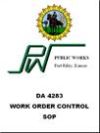 DA 4283 Work Orders SOP