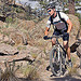 Bikers (and LANL Postdocs) Brent and Pam in Los Alamos canyon riding hard on the trail