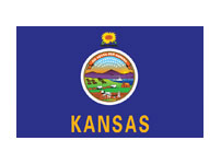 Flag of the State of Kansas