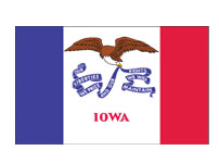 Flag of the State of Iowa