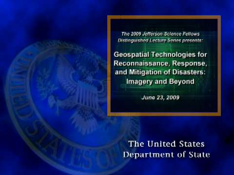 Click here to play the video Geospatial Technologies for Reconnaissance, Response, and Mitigation of Disasters: Imagery and Beyond