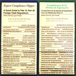 Picture of Export Compliance Flipper