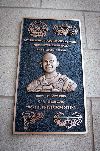 A monument to Senior Airman Bradley Smith is mounted to the side of the 10th Air Support Operations Squadron headquarters on Fort Riley, now known as “Bradley R. Smith Hall.” (U.S. Army photo by Sgt. Roland Hale, 1st Inf. Div. Public Affairs)