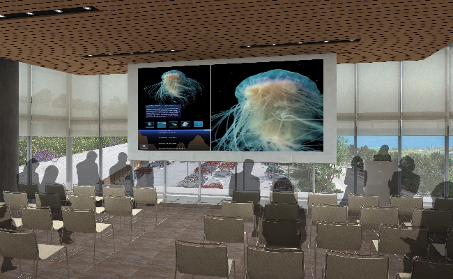 Rendering Large Conference Room