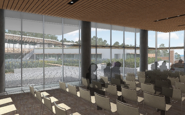 Rendering Large Conference Room