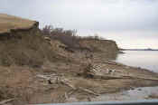 Missouri River below Garrison Dam