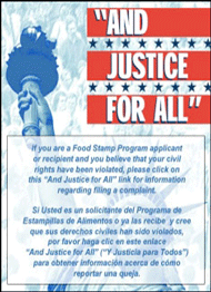 Image for Justice For All notice