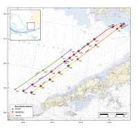 Survey tacklines and groundtruth stations. Click to enlarge image in a new window.