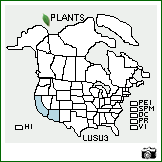 Distribution of Lupinus succulentus Douglas ex K. Koch. . Image Available. 