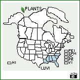 Distribution of Lupinus villosus Willd.. . Image Available. 