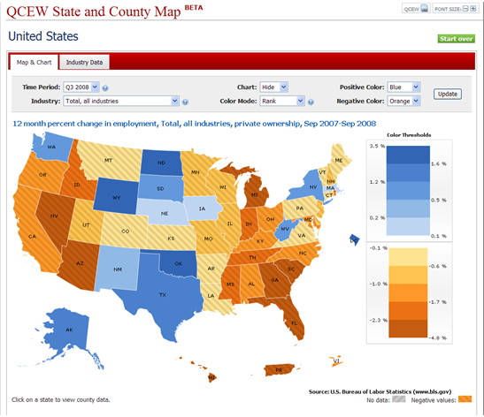 QCEW mapping application