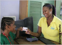 Student Card Limited's product is already in use in Jamaica